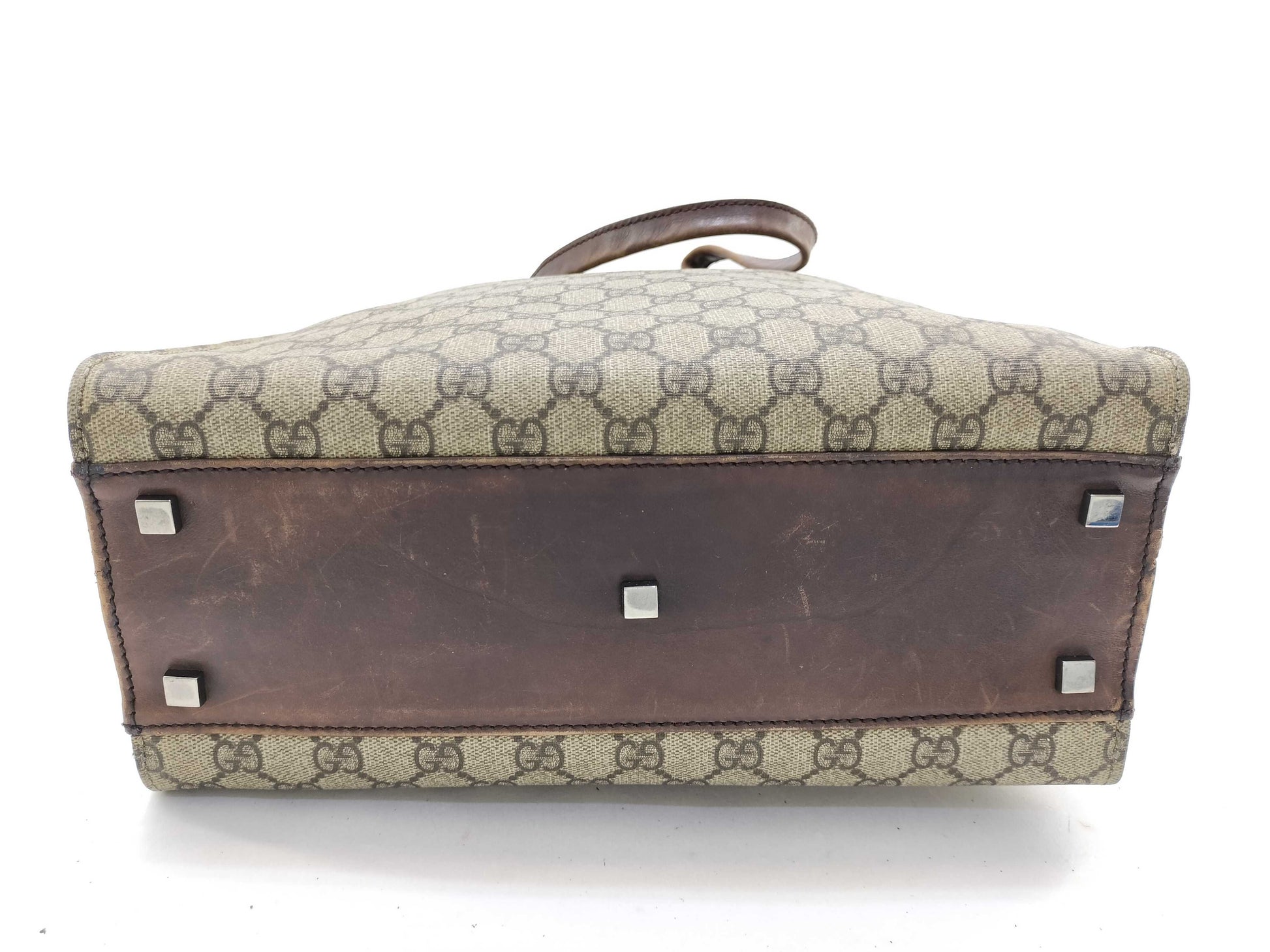 GUCCI GG Supreme Gucci GG Supreme Tote 91249 Tote Bag