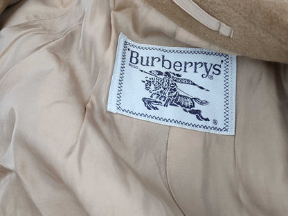 Burberrys BURBERRY Long Coat Cashmere Blend Belt Horse Logo C-TK83 A Coat