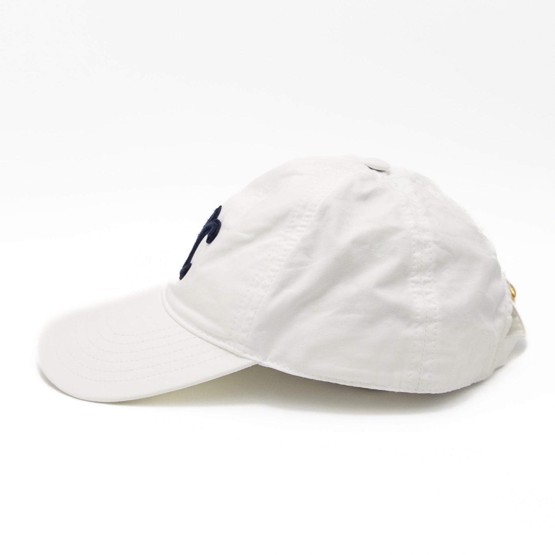 CELINE CELINE Triomphe 2AUT6969P Baseball Cap Canvas Cotton White S Size Other Accessories