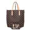 LOUIS VUITTON LOUIS VUITTON Vuitton Damier Belmont NV BB N60297 Pink Gold Hardware Canvas Handbag