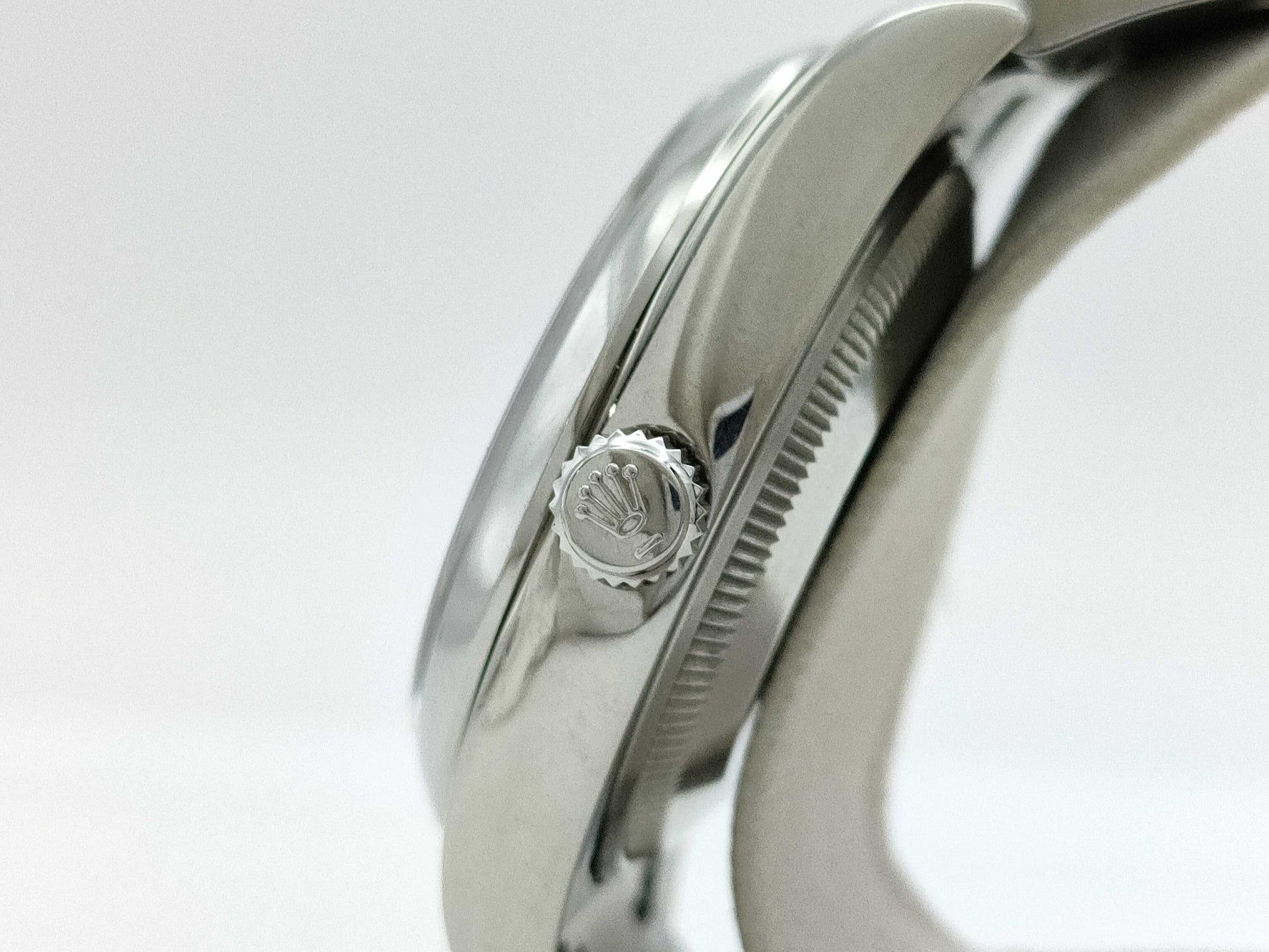 ROLEX 114200 M127478 Blue Concentric Oyster Men's Watch