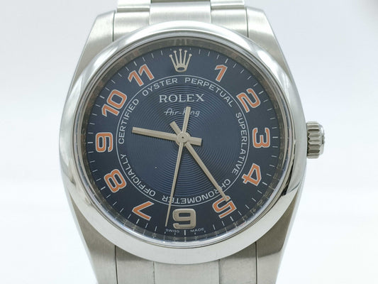 ROLEX 114200 M127478 Blue Concentric Oyster Men's Watch