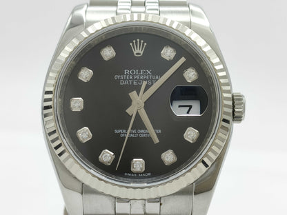 ROLEX 116234G V993088 Black Dial Jubilee Men's Watch