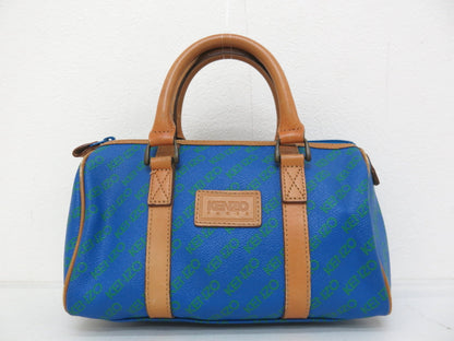 KENZO Calfskin PVC Handbag