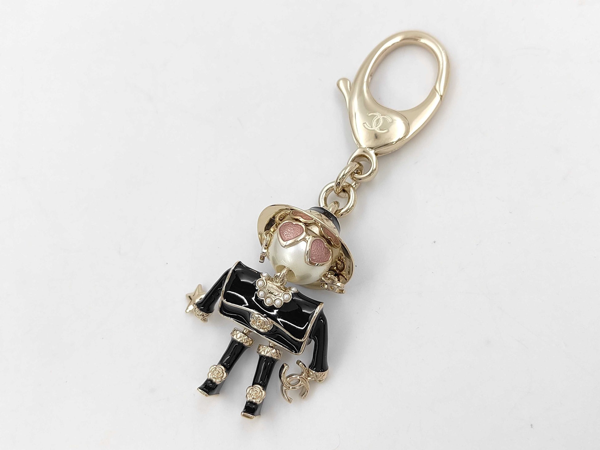 CHANEL Keychain B25B Box Keycase Keychain