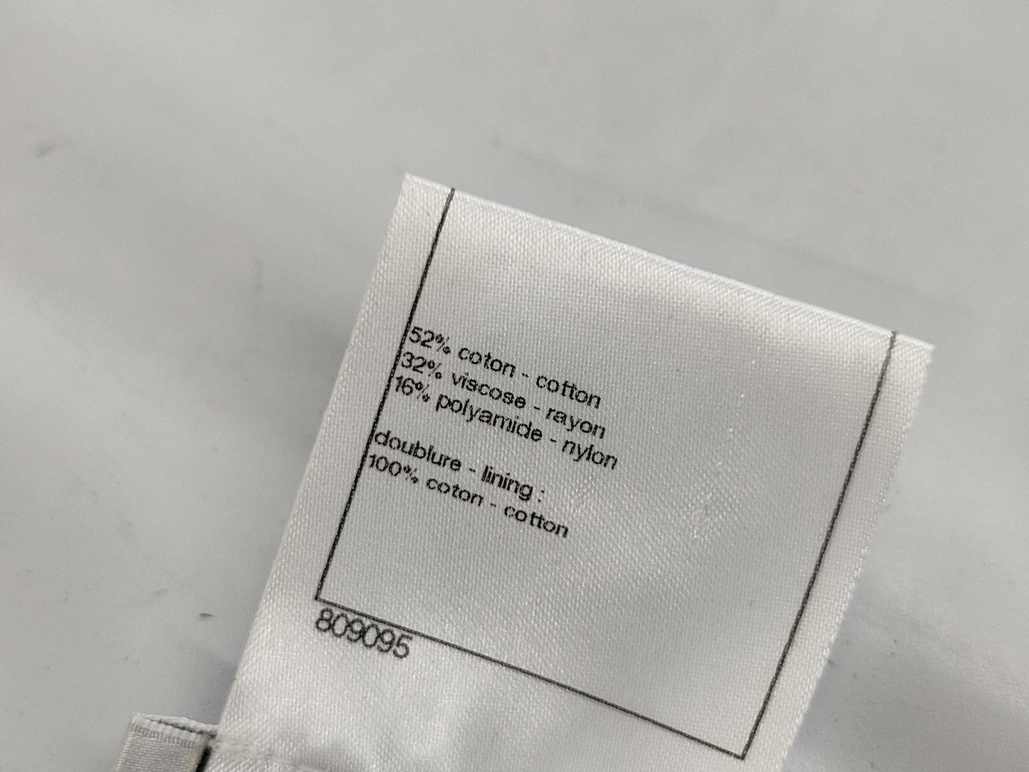 CHANEL Camellia Lace Floral Print Short Sleeve Set Size 38 Other Apparel