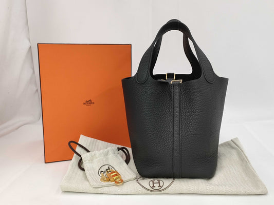HERMES Picotan Lock PM Handbag