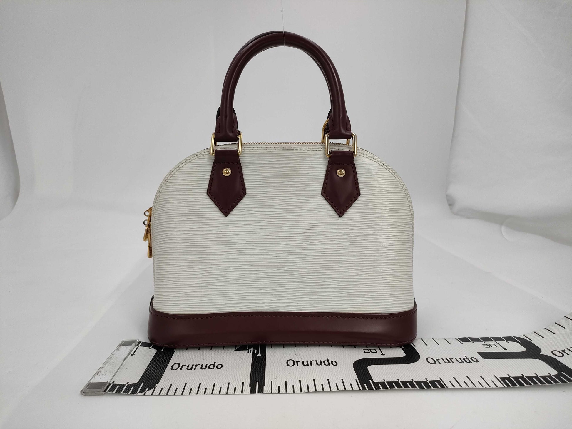 LOUIS VUITTON Epi Alma BB Handbag