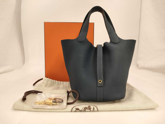 HERMES Picotan Lock PM Handbag