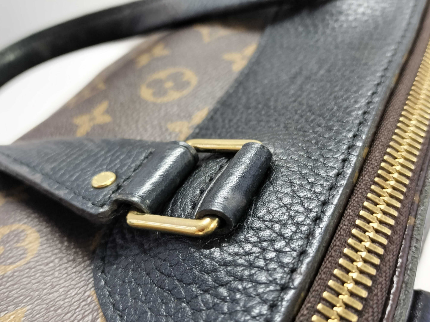LOUIS VUITTON Monogram LV Retiro Noir Handbag