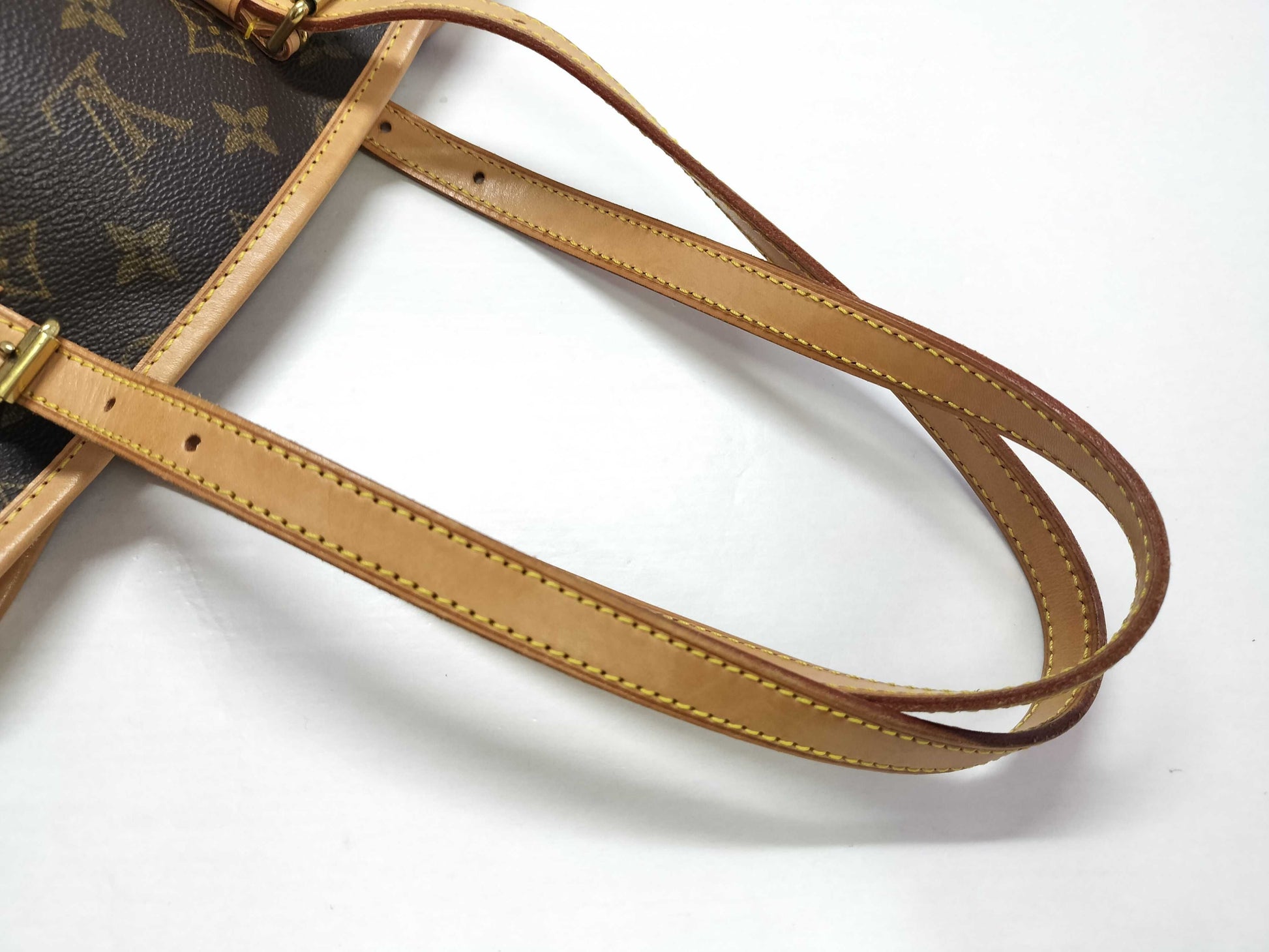 LOUIS VUITTON Monogram LV Bucket PM Tote Bag