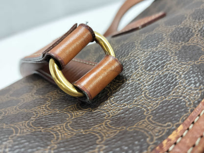 CELINE Celine Bag Macadam Tea Handbag