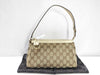 GUCCI GG Canvas Gucci Shoulder GG Campus Brown Handbag