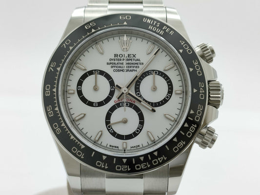 ROLEX Daytona 126500LN 8UG48282 White Dial Oyster Breath Men's Watch