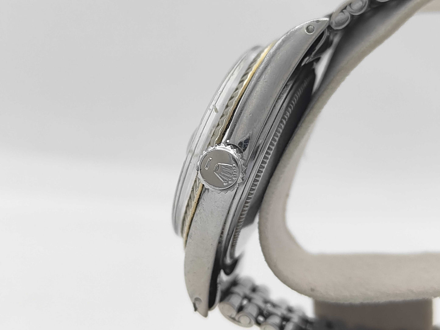 ROLEX 1601 Silver Dial Men's Watch