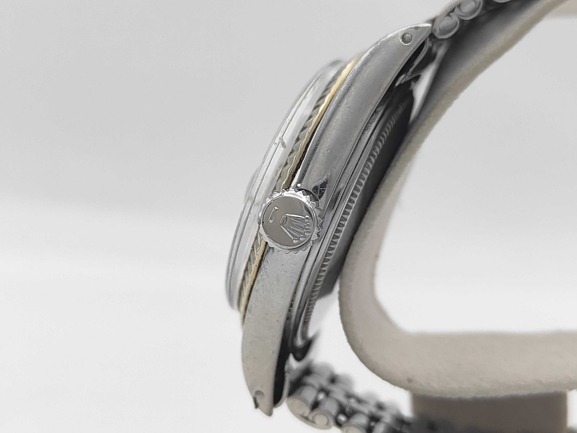 ROLEX 1601 Silver Dial Men's Watch