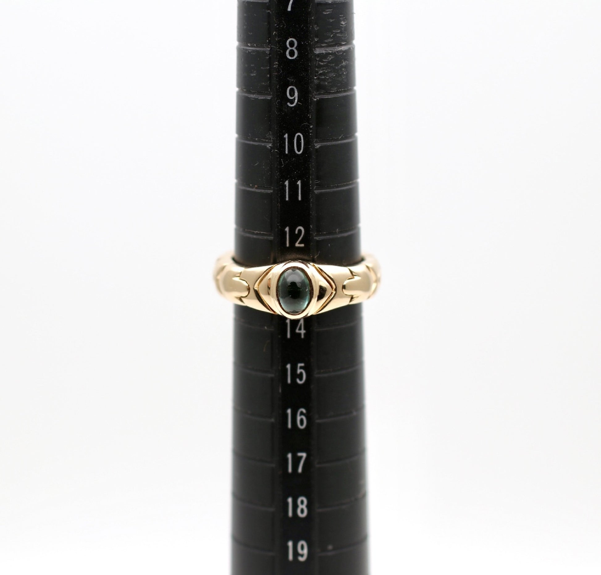 BVLGARI Albeare Colored Stone YG 750 10.2g Ring 