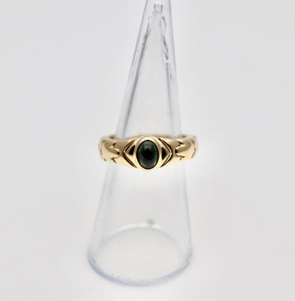 BVLGARI Albeare Colored Stone YG 750 10.2g Ring 