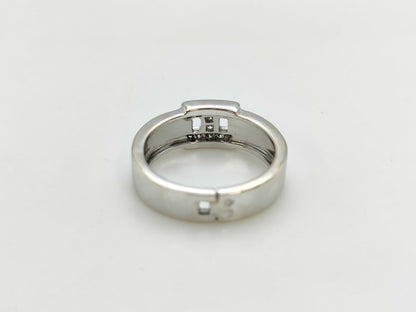 HERMES New Hercules #51 Diamond Au750 6.0g Ring 