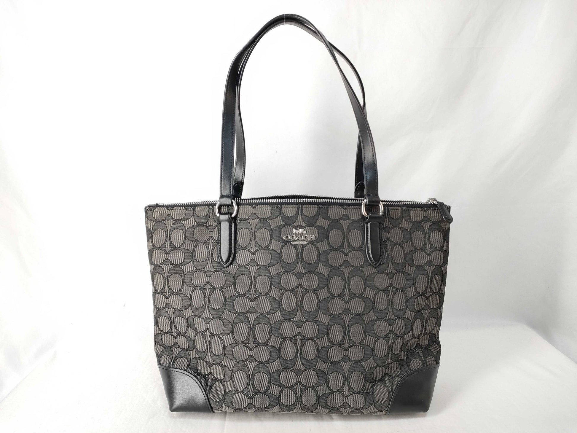 COACH Signature Tote Bag Handbag