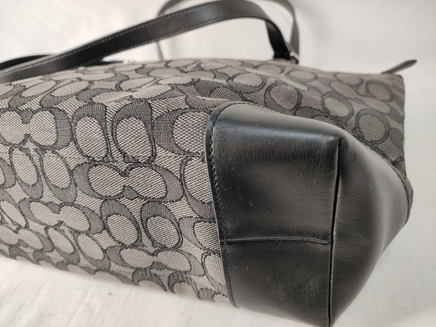 COACH Signature Tote Bag Handbag