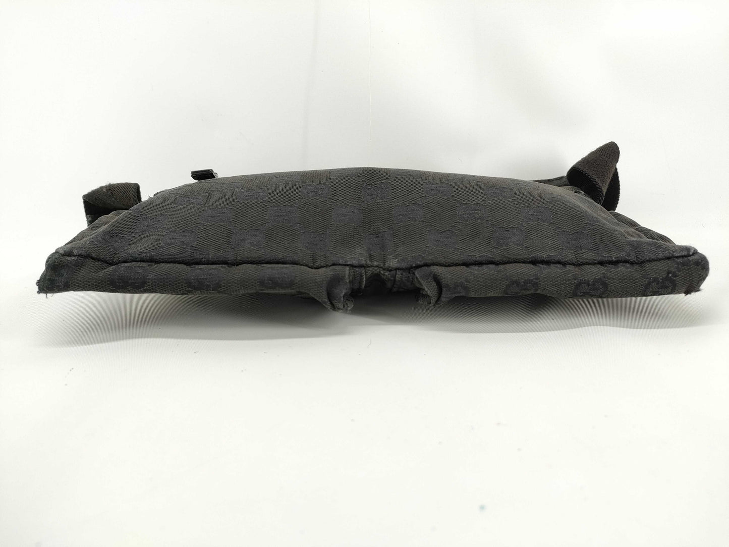 GUCCI GG Canvas Waist Bag in Black