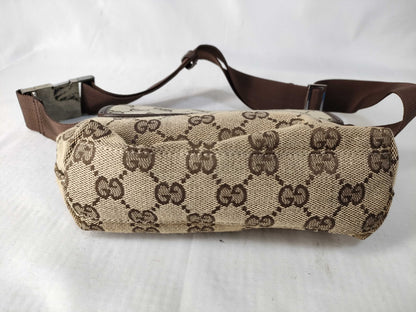 GUCCI GG Canvas Waist Bag