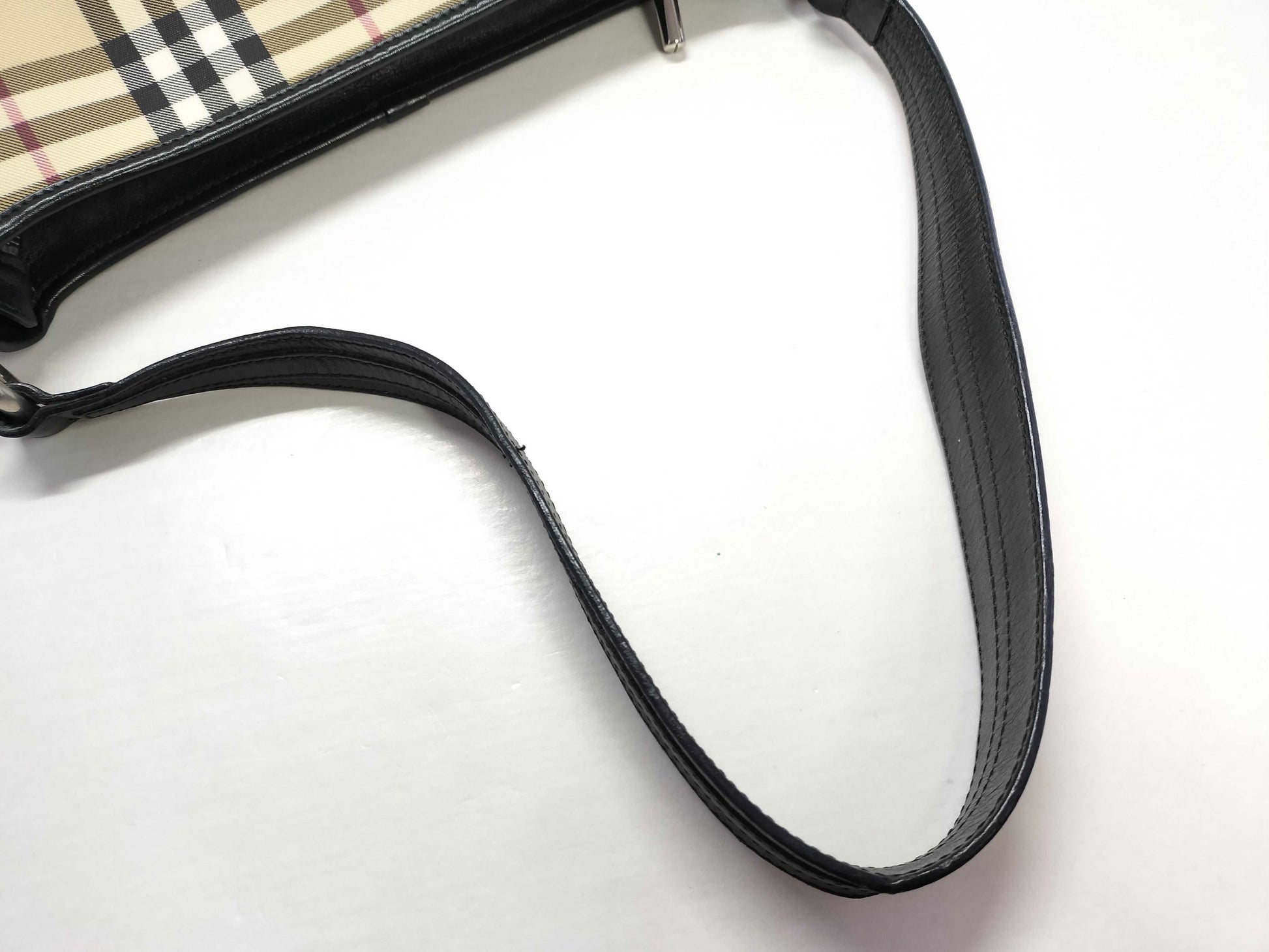 BURBERRY PVC One Shoulder Shoulder Bag