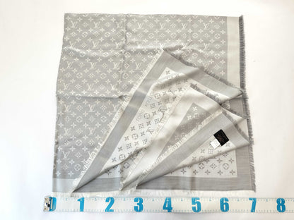 LOUIS VUITTON Vuitton Stole Grey Other Apparel