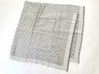 LOUIS VUITTON Vuitton Stole Grey Other Apparel