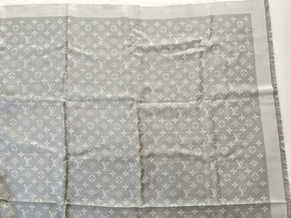 LOUIS VUITTON Vuitton Stole Grey Other Apparel
