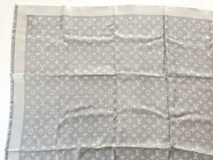 LOUIS VUITTON Vuitton Stole Grey Other Apparel