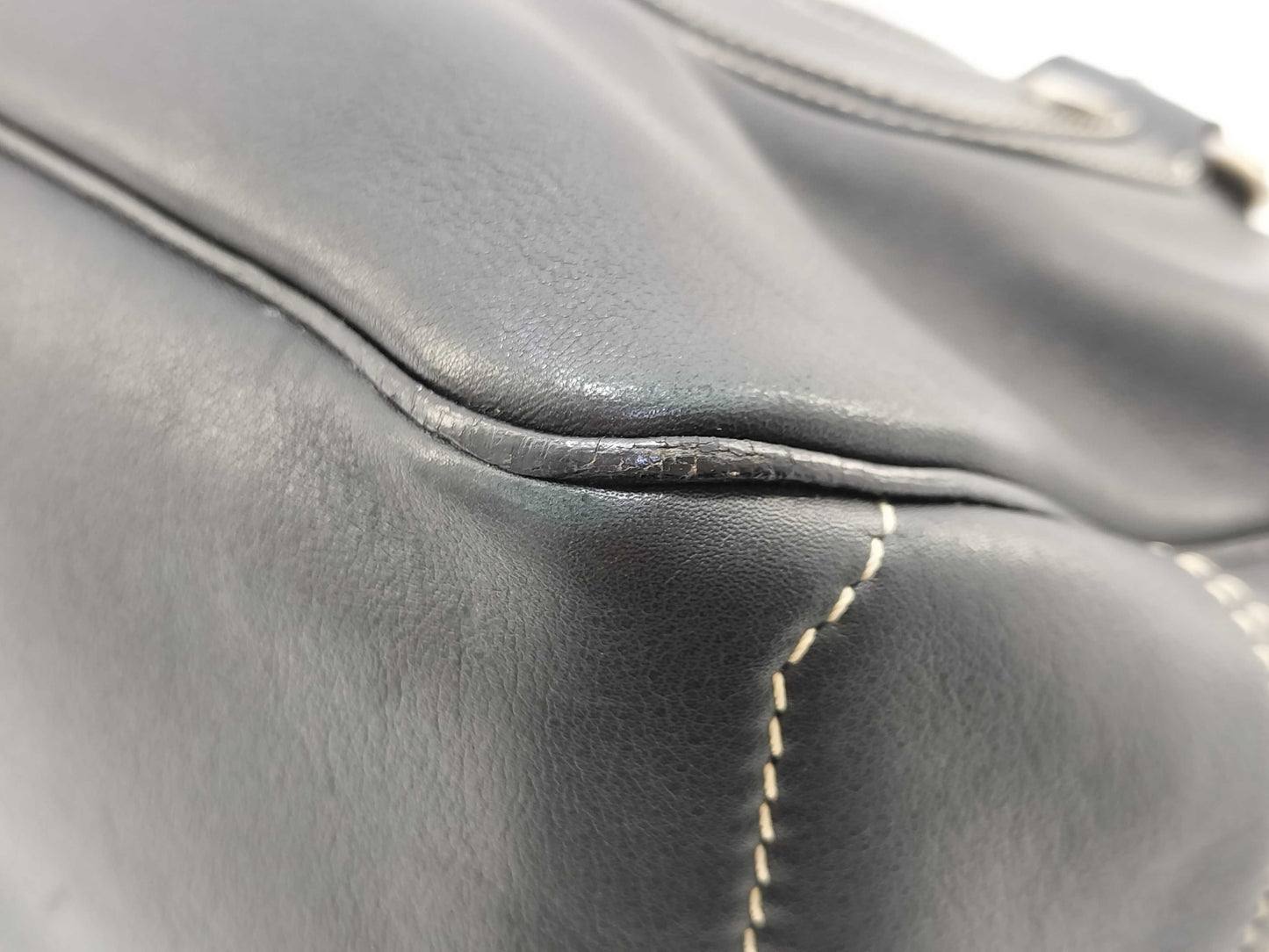 CELINE Celine Leather Boogie Bag Black Handbag