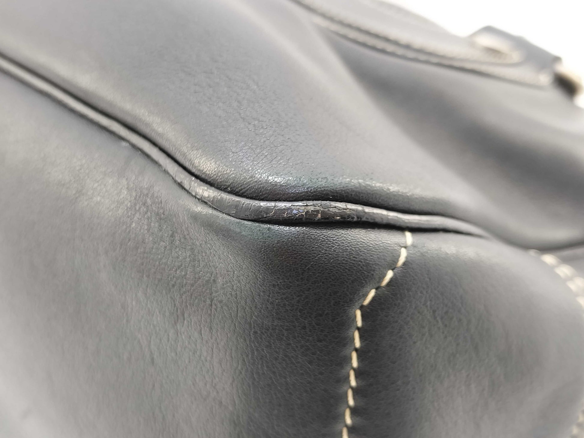 CELINE Celine Leather Boogie Bag Black Handbag