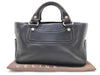 CELINE Celine Leather Boogie Bag Black Handbag