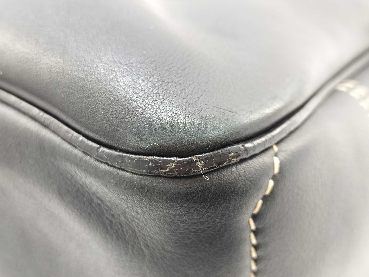 CELINE Celine Leather Boogie Bag Black Handbag