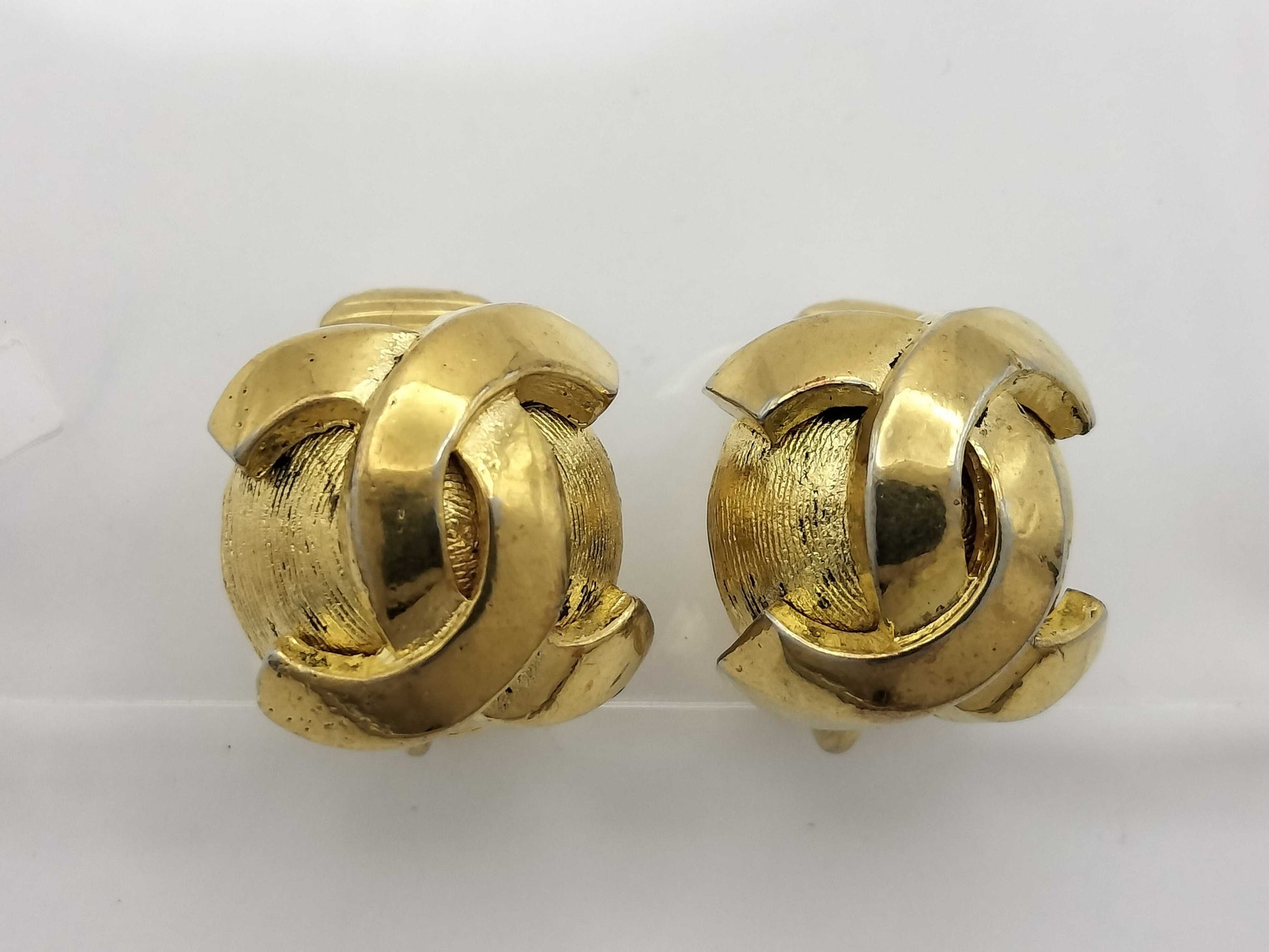 CHANEL Coco Mark Earrings Earrings