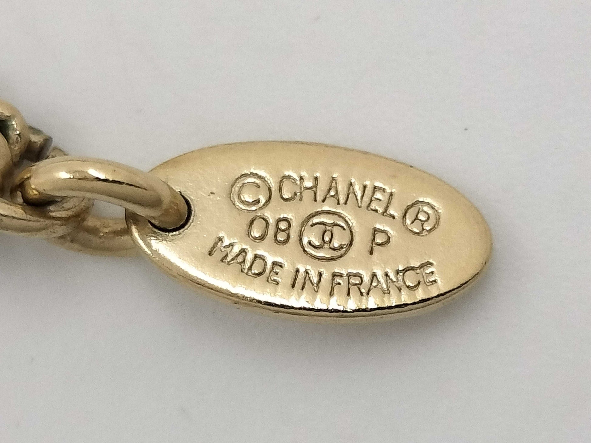 CHANEL Faux Pearl Necklace Necklace