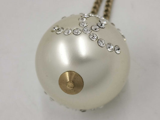 CHANEL Faux Pearl Necklace Necklace