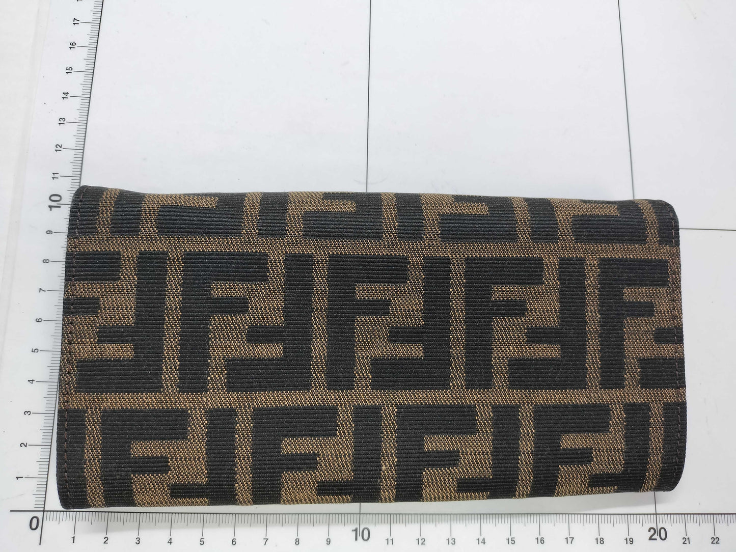 FENDI Zucca Pattern Fendi Zucca Long Wallet Wallet