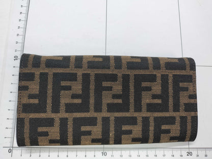 FENDI Zucca Pattern Fendi Zucca Long Wallet Wallet