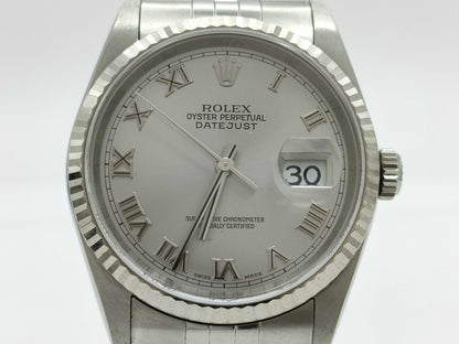 ROLEX 16234 Y982271 Silver Dial Jubilee Breath Boy's Watch