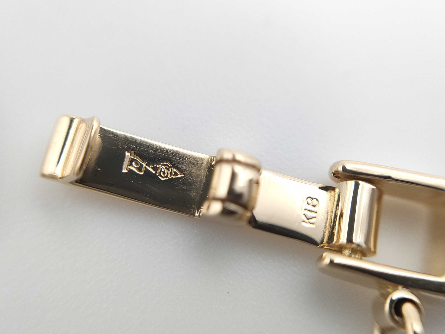 Kihei 6-sided double 60cm K18 20.0g necklace 