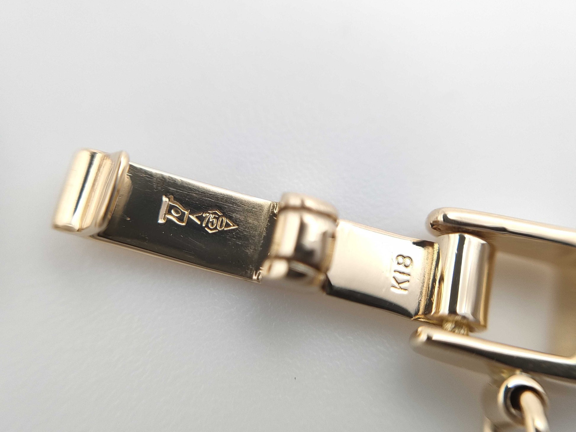 Kihei 6-sided double 60cm K18 20.0g necklace 