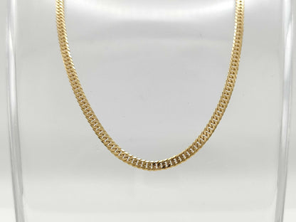 Kihei 6-sided double 60cm K18 20.0g necklace 