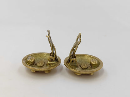 CHANEL CHANEL Earrings Matlasse Cocomark 95P Earrings