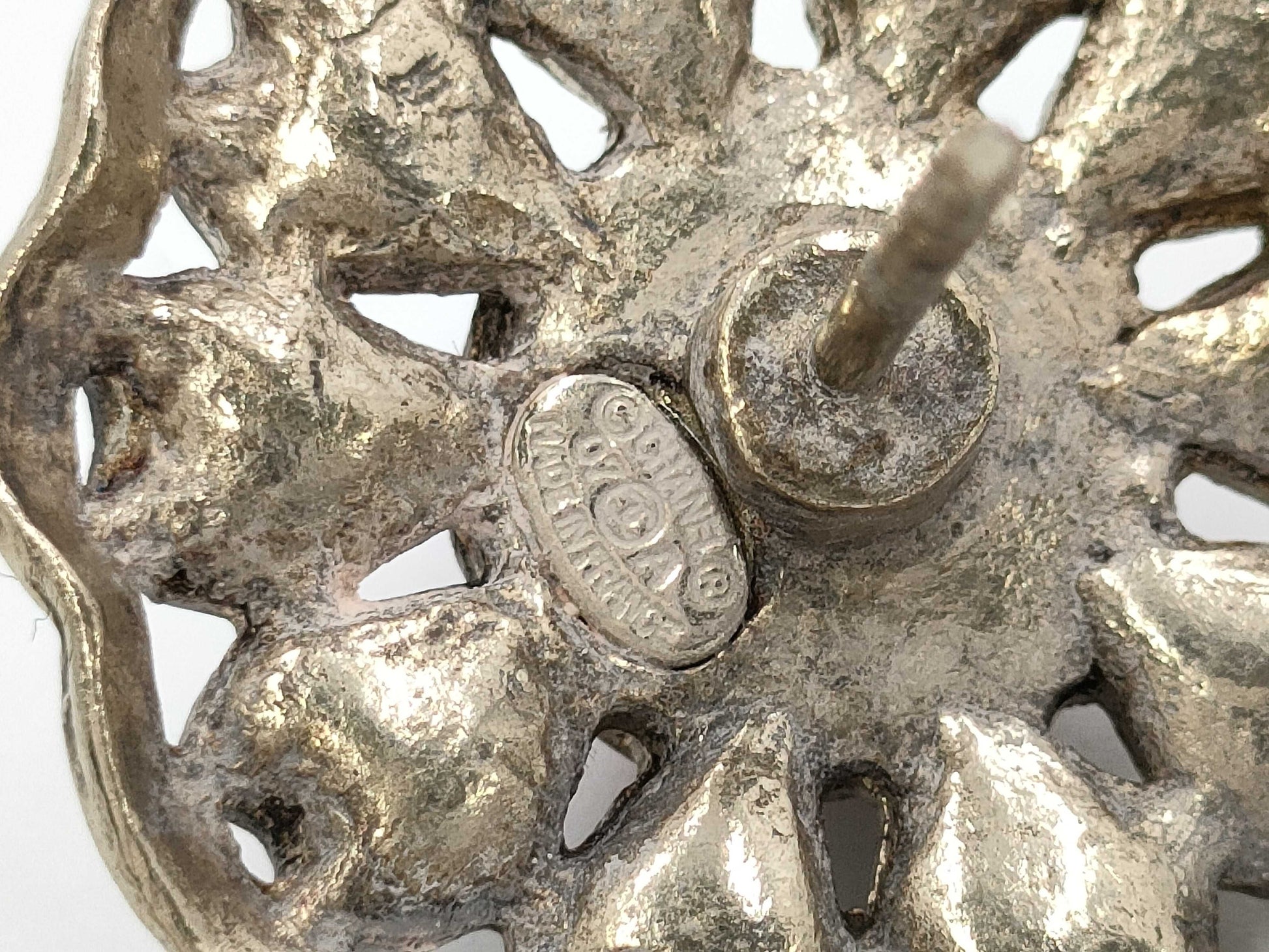 CHANEL Brooch Stone Cocomark Brooch