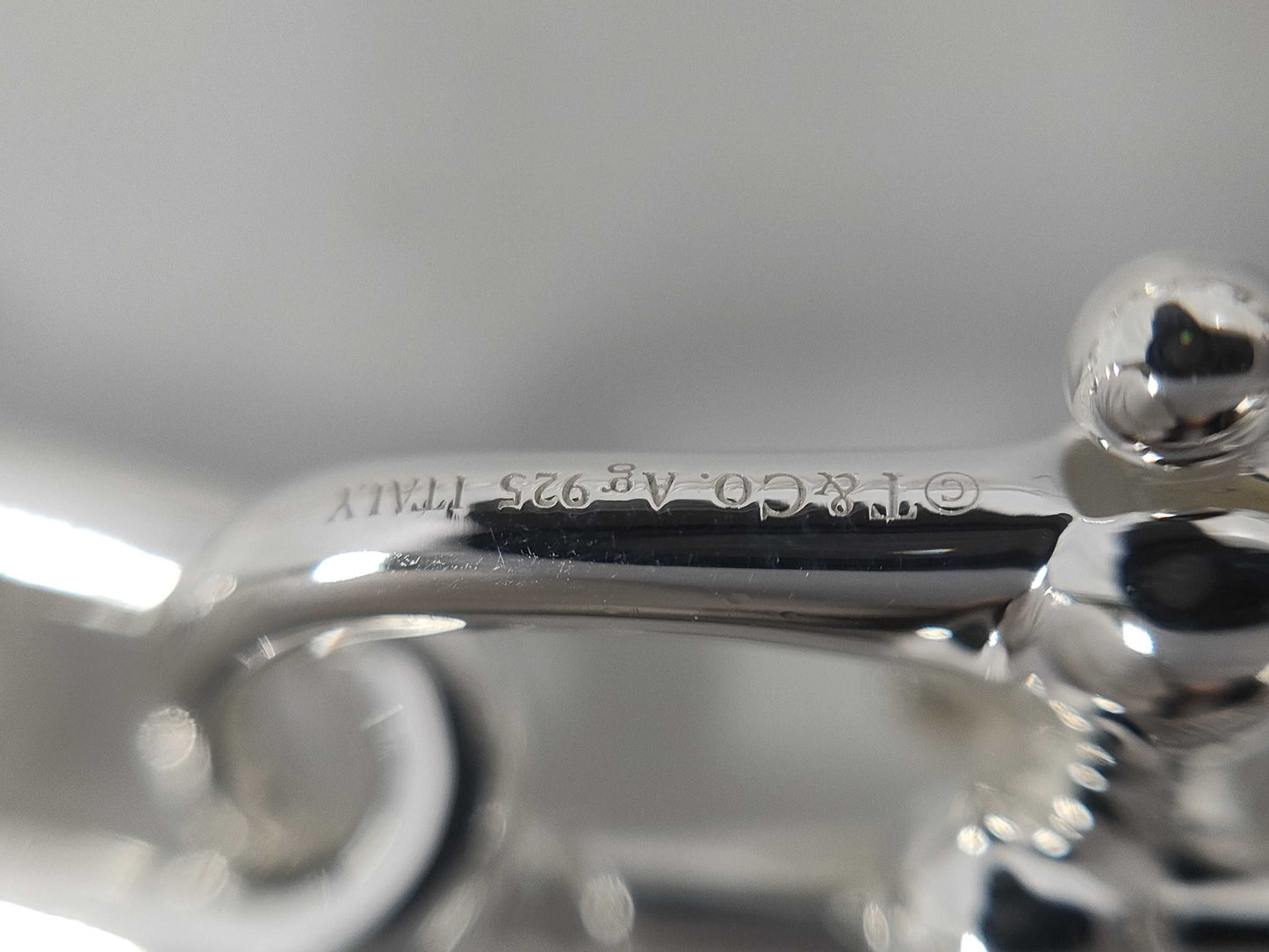 Tiffany&Co. Tiffany & Co. Hardware Gregated Link Necklace AG925 104.0g Necklace