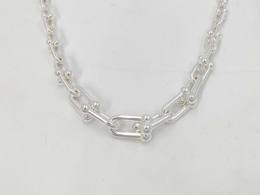 Tiffany&Co. Tiffany & Co. Hardware Gregated Link Necklace AG925 104.0g Necklace