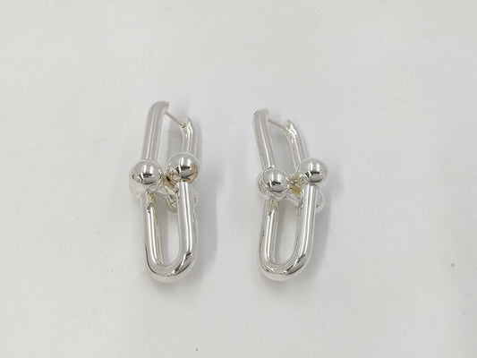 Tiffany&Co. Tiffany & Co. Hardware Extra Large Link Earrings AG925 17.4G Earrings